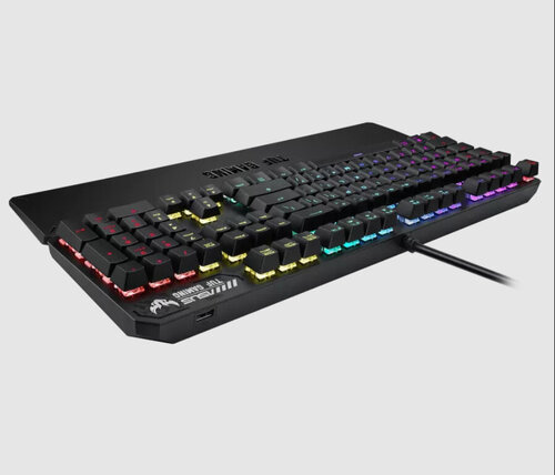 Περισσότερες πληροφορίες για "ASUS TUF GAMING K3/BL (Γκρι/USB/RGB LED)"