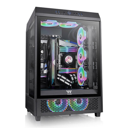 Περισσότερες πληροφορίες για "Thermaltake The Tower 500 (Midi Tower/Μαύρο)"