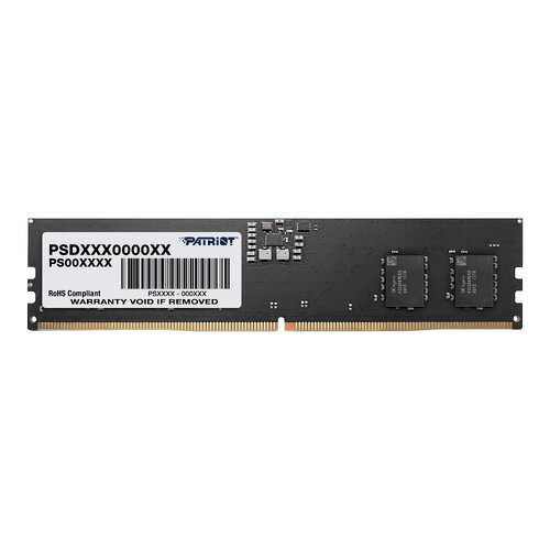 Περισσότερες πληροφορίες για "Patriot Memory Signature PSD516G4800K (16 GB/DDR5/4800MHz)"