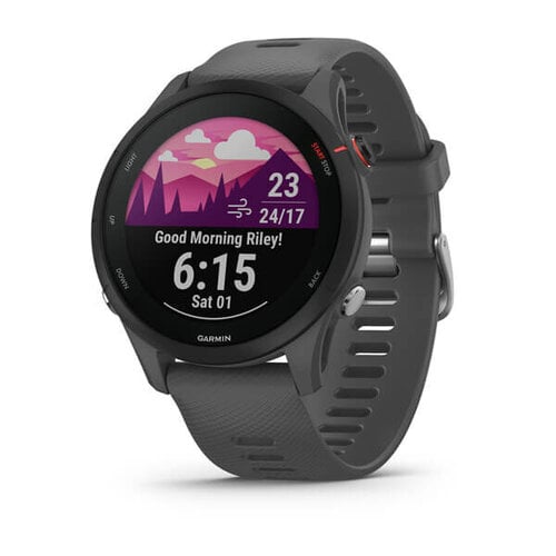 Περισσότερες πληροφορίες για "Garmin Forerunner 255 (46mm/Γκρι/Ενισχυμένο πολυμερές από ανθρακονήματα (CFRP))"