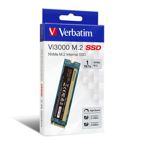 Περισσότερες πληροφορίες για "Verbatim Vi3000 (1 TB/PCI Express 3.0)"