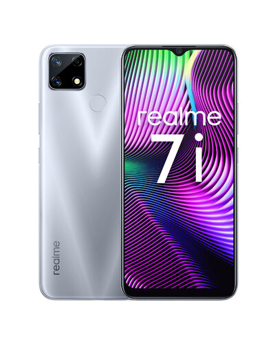 Περισσότερες πληροφορίες για "realme 7i (Γκρι/128 GB)"