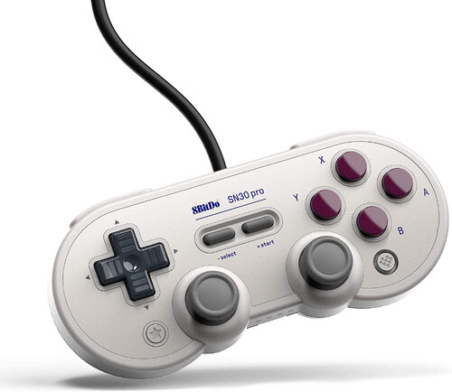 Περισσότερες πληροφορίες για "8Bitdo SN30 Pro (Γκρι/Ενσύρματα)"