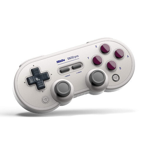 Περισσότερες πληροφορίες για "8Bitdo SN30 Pro (Γκρι/Ενσύρματo & Ασύρματo)"