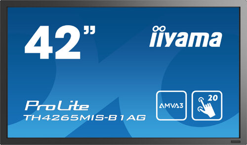 Περισσότερες πληροφορίες για "iiyama ProLite TH4265MIS-B1AG (42"/Full HD)"