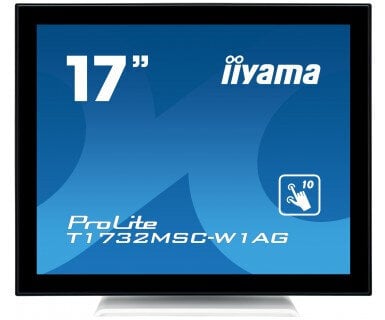 Περισσότερες πληροφορίες για "iiyama ProLite T1732MSC-W1AG (17")"