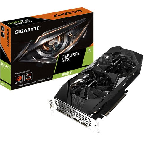 Περισσότερες πληροφορίες για "Gigabyte GeForce GTX 1660 Ti WINDFORCE OC 6G"