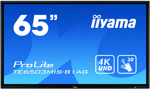 Περισσότερες πληροφορίες για "iiyama ProLite TE6503MIS-B1AG (65"/4K Ultra HD)"