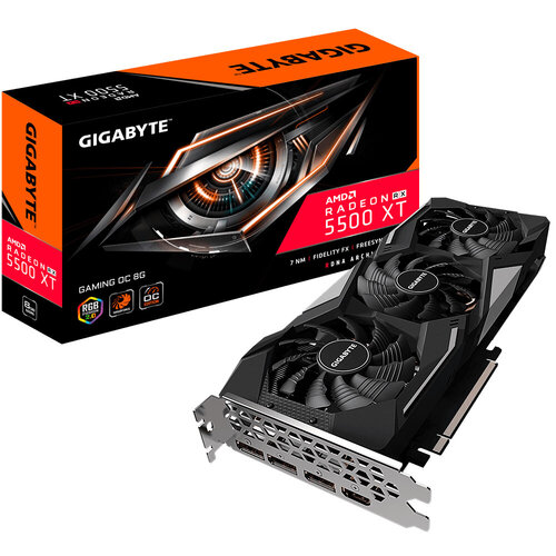 Περισσότερες πληροφορίες για "Gigabyte Radeon RX 5500 XT GAMING OC 8G"