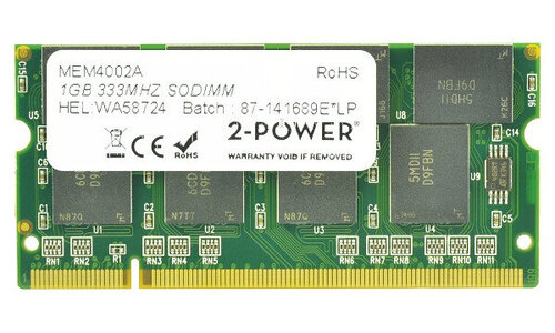 Περισσότερες πληροφορίες για "2-Power 2P-LC.DDR00.003 (1 GB/DDR/400MHz)"