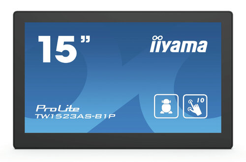 Περισσότερες πληροφορίες για "iiyama ProLite TW1523AS-B1P (15.6"/Full HD)"