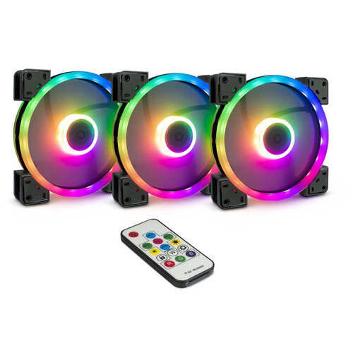 Περισσότερες πληροφορίες για "Inter-Tech Argus RGB-Fan Set RS-14 (14 cm/4 ακίδων/Μαύρο)"