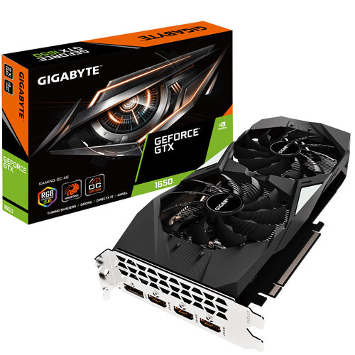 Περισσότερες πληροφορίες για "Gigabyte GeForce GTX 1650 GAMING OC 4G"