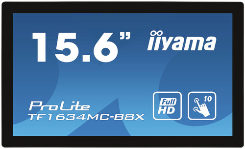 Περισσότερες πληροφορίες για "iiyama ProLite TF1634MC-B8X (15.6"/Full HD)"