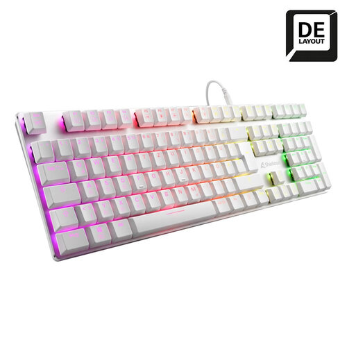 Περισσότερες πληροφορίες για "Sharkoon PureWriter RGB Mechanische Gaming-Tastatur mit Kailh Red-Schaltern Stufenlos (USB)"