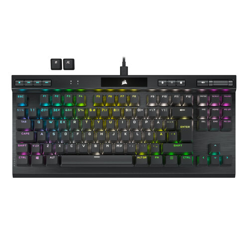 Περισσότερες πληροφορίες για "Corsair K70 RGB TKL CHAMPION (Μαύρο/USB/RGB LED)"