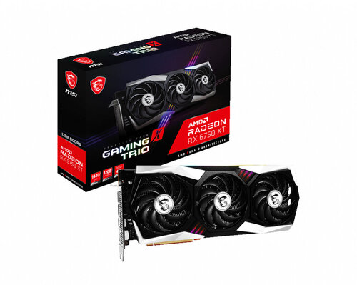 Περισσότερες πληροφορίες για "MSI Radeon RX 6750 XT GAMING X TRIO 12G"