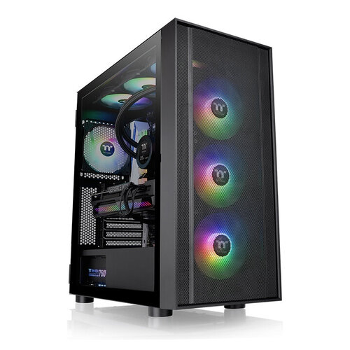 Περισσότερες πληροφορίες για "Thermaltake H570 TG (Midi Tower/Μαύρο)"