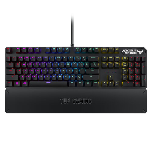 Περισσότερες πληροφορίες για "ASUS TUF Gaming K3 (Γραφίτης, Γκρι/USB/RGB LED)"