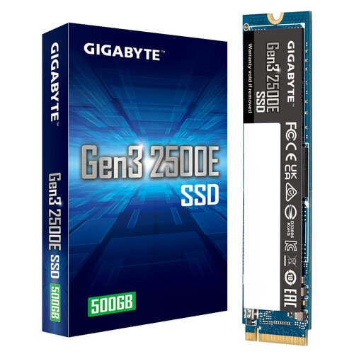 Περισσότερες πληροφορίες για "Gigabyte Gen3 2500E SSD 500GB (500 GB/PCI Express 3.0)"