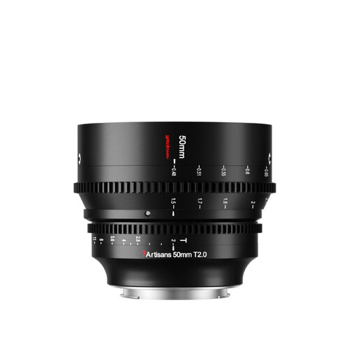 Περισσότερες πληροφορίες για "7Artisans 50mm T2.0 L Mount"