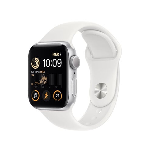 Περισσότερες πληροφορίες για "Apple Watch 194253157663 SE GPS 40mm Silver Aluminium Case with White Sport Band - Regular (40mm/Ασημί)"