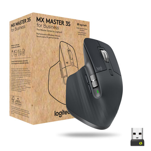 Περισσότερες πληροφορίες για "Logitech MX Master 3s for Business (Γραφίτης/RF Wireless + Bluetooth)"