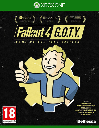 Περισσότερες πληροφορίες για "Fallout 4 - Game Of The Year Edition (Xbox One)"