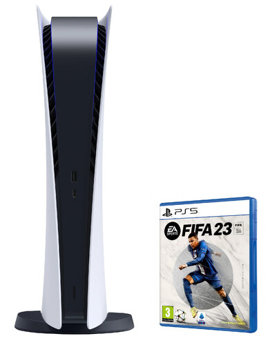 Περισσότερες πληροφορίες για "Sony PlayStation 5 Digital Edition + FIFA 23"