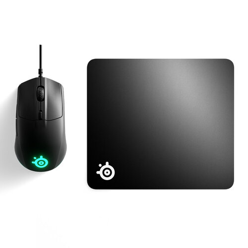 Περισσότερες πληροφορίες για "Steelseries Rival 3 + Qck Large (Μαύρο)"