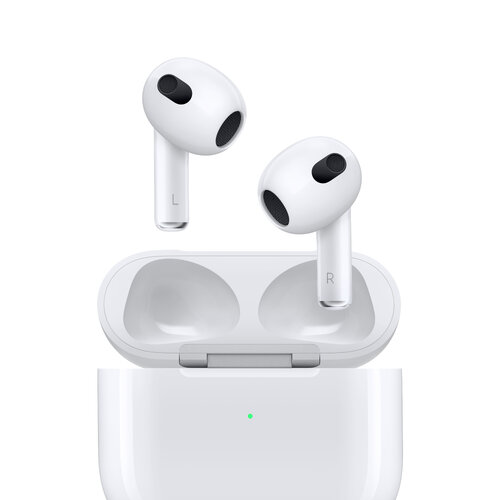 Περισσότερες πληροφορίες για "Apple AirPods (3rd generation) MME73ZE/A (Άσπρο)"