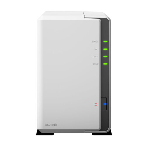 Περισσότερες πληροφορίες για "Synology DiskStation DS220J RTD1296 Ethernet LAN Compact White NAS ( DS220j/4TB RED PRO 2 Bay Desk)"