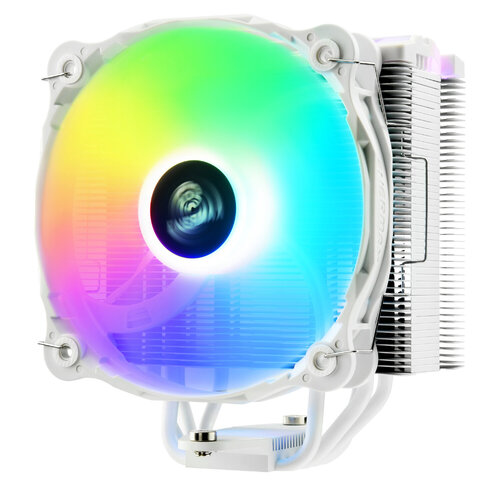 Περισσότερες πληροφορίες για "Enermax refroidisseur à air RGB Adressable blanc Intel / AMD Ryzen ventilateur silencieux 14 cm"