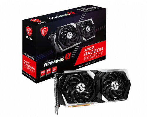 Περισσότερες πληροφορίες για "MSI Radeon RX 6650 XT GAMING X 8G"