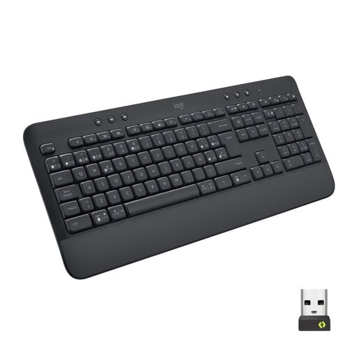 Περισσότερες πληροφορίες για "Logitech Signature K650 (Γραφίτης/RF Wireless + Bluetooth)"