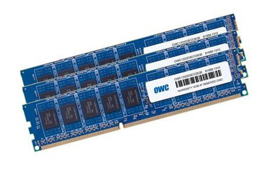 Περισσότερες πληροφορίες για "OWC 1333D3X8M24K (24 GB/DDR3/666MHz)"