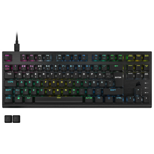 Περισσότερες πληροφορίες για "Corsair K60 PRO TKL RGB OPX (Μαύρο/RF Wireless/RGB LED)"