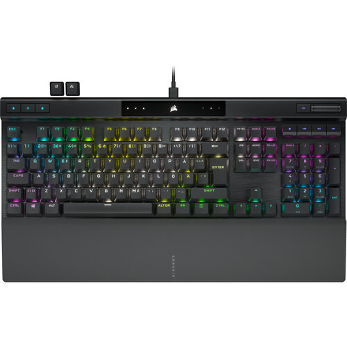 Περισσότερες πληροφορίες για "Corsair K70 PRO-BLK-OPX Silver-RGB (Μαύρο/USB/RGB LED)"