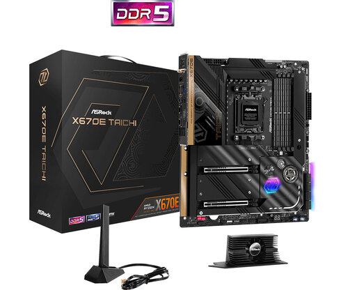 Περισσότερες πληροφορίες για "Asrock X670E TAICHI"