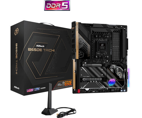 Περισσότερες πληροφορίες για "Asrock B650E Taichi"