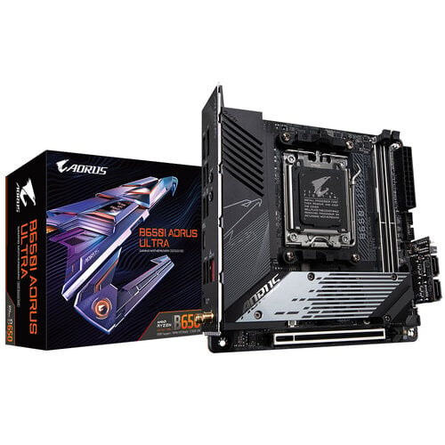 Περισσότερες πληροφορίες για "Gigabyte B650I AORUS ULTRA (REV. 1.0)"