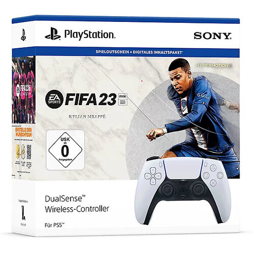 Περισσότερες πληροφορίες για "Sony SON PS5 + FIFA23 Voucher (Μαύρο, Άσπρο/Ασύρματα)"