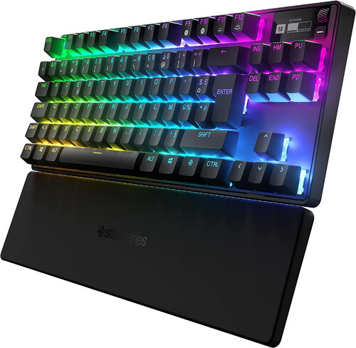 Περισσότερες πληροφορίες για "Steelseries Apex Pro TKL (Μαύρο/USB + RF Wireless + Bluetooth/RGB LED)"