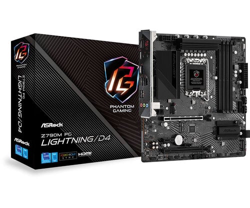 Περισσότερες πληροφορίες για "Asrock Z790M PG Lightning/D4"