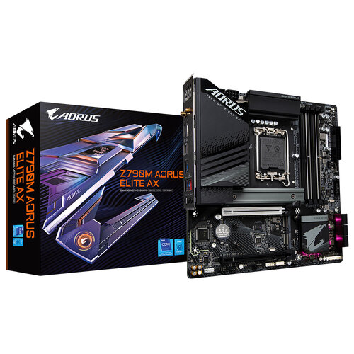 Περισσότερες πληροφορίες για "Gigabyte Z790M AORUS ELITE AX"