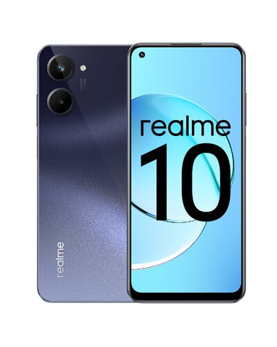 Περισσότερες πληροφορίες για "realme 10 (Μαύρο/128 GB)"