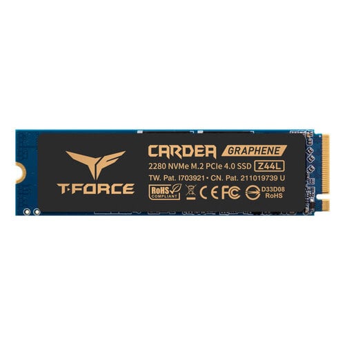 Περισσότερες πληροφορίες για "Team Group T-FORCE CARDEA Z44L (250 GB/PCI Express 4.0)"