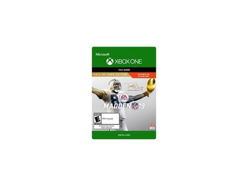 Περισσότερες πληροφορίες για "Madden NFL 19 - Hall of Fame Edition (Xbox One)"