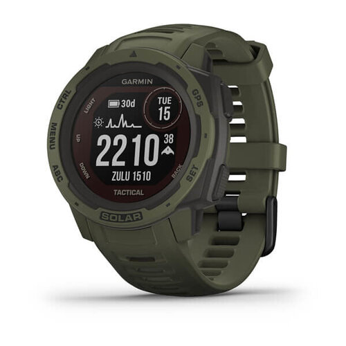 Περισσότερες πληροφορίες για "Garmin Instinct Solar Tactical Edition (Χακί/Πλαστικό Ενισχυμένο Με Ίνες (FRP))"