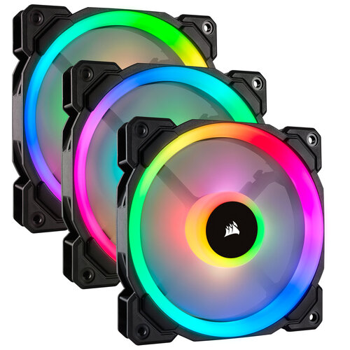 Περισσότερες πληροφορίες για "Corsair LL120 RGB (12 cm/Μαύρο)"